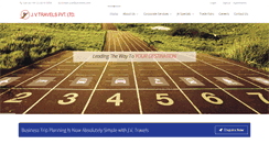 Desktop Screenshot of jvtravels.com